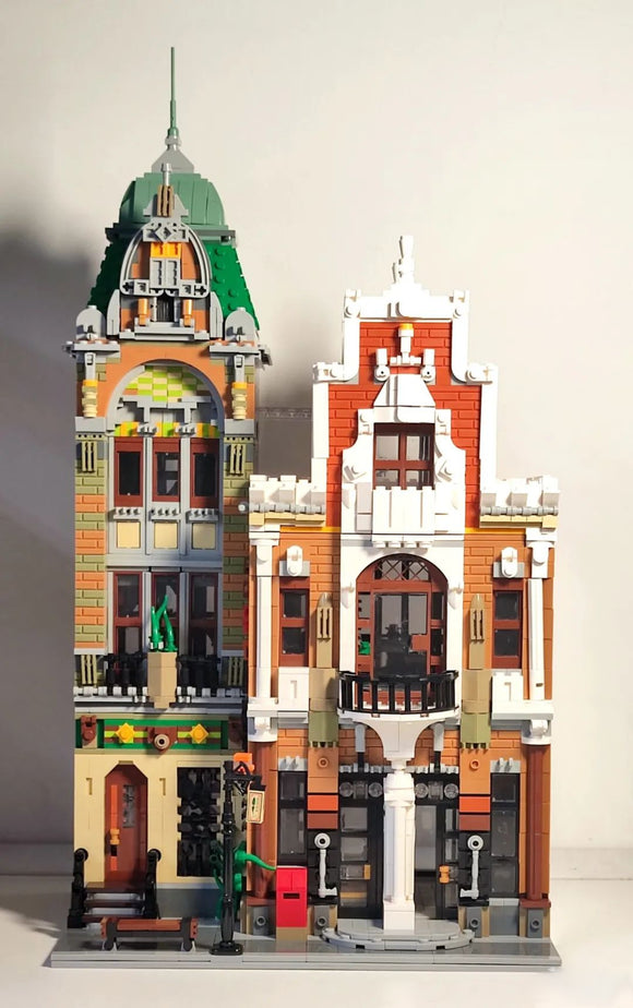 Jie Star The Post Office Moudular Building Set - 4560 Pieces