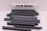 Dark Bluish Gray / 3460 TCM Bricks Plate 1 x 8