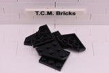 Black / 2450 TCM Bricks Wedge, Plate 3 x 3 Cut Corner