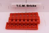 TCM Bricks Plate 2 x 8 with 7 Holes