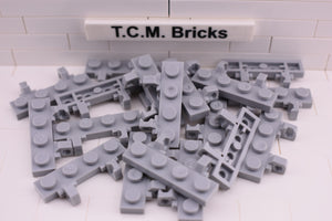 Light Bluish Gray / 44568 TCM Bricks Hinge Plate 1 x 4 Locking Dual 1 Fingers on Side