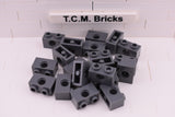 Dark Bluish Gray / 3700 TCM Bricks Brick 1 x 2 with Hole