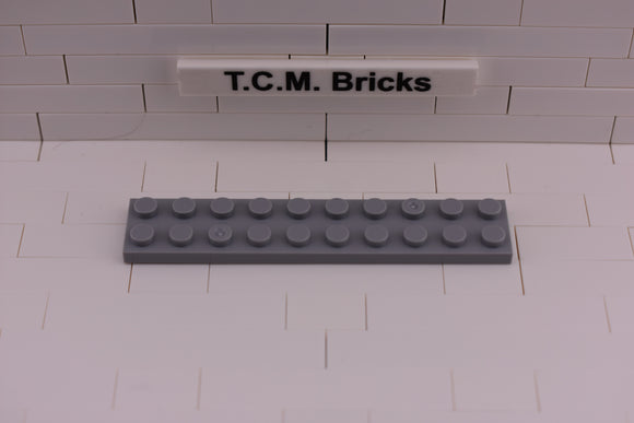 Light Bluish Gray / 3832 TCM Bricks Plate 2 x 10