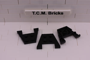 Light Bluish Gray / 48183 TCM Bricks Wedge, Plate 3 x 4 with Stud Notches