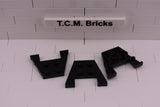 Black / 48183 TCM Bricks Wedge, Plate 3 x 4 with Stud Notches