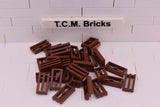Reddish Brown / 2412 TCM Bricks Tile, Modified 1 x 2 Grille