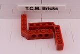 Red / 32555 TCM Bricks Brick 5 x 5 Right Angle (1 x 4 - 1 x 4)