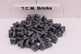 Dark Bluish Gray / 2555 TCM Bricks Plate, Modified 1 x 1 with Clip