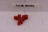 Red / 6091 TCM Bricks Brick, Modified 1 x 2 x 1 1/3 with Curved Top