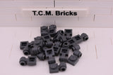 Dark Bluish Gray / 4081 TCM Bricks Plate, Modified 1 x 1 with Clip Light