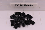 Black / 4623 TCM Bricks Plate, Modified 1 x 2 with Arm Up