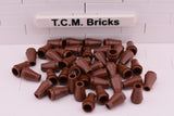 Reddish Brown / 4589 TCM Bricks Cone 1 x 1