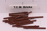 Reddish Brown / 63965 TCM Bricks Bar 6L with Stop Ring
