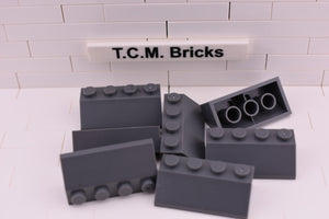 Light Bluish Gray / 3037 TCM Bricks Slope 45 2 x 4
