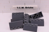 Dark Bluish Gray / 3037 TCM Bricks Slope 45 2 x 4