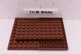 Reddish Brown / 3033 TCM Bricks Plate 6 x 10