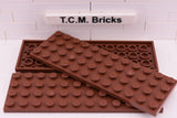 Reddish Brown / 3029 TCM Bricks Plate 4 x 12