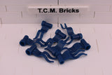 Dark Blue / 4495 TCM Bricks Flag 4 x 1 Wave