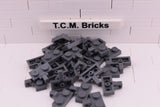 Dark Bluish Gray / 44567 TCM Bricks Hinge Plate 1 x 2 Locking with 1 Finger on Side