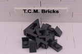 Dark Bluish Gray / 92946 TCM Bricks Slope 45 2 x 1 with 2/3 Cutout