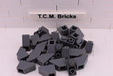 Dark Bluish Gray / 3665 TCM Bricks Slope, Inverted 45 2 x 1