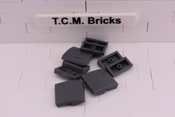 Dark Bluish Gray / 15068 TCM Bricks Slope, Curved 2 x 2 No Studs