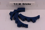 Dark Blue / 2339 TCM Bricks Brick, Arch 1 x 5 x 4 - Continuous Bow