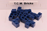 Dark Blue / 2357 TCM Bricks Brick 2 x 2 Corner
