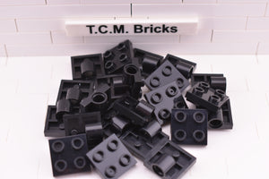 Light Bluish Gray / 2444 TCM Bricks Plate, Modified 2 x 2 with Pin Hole