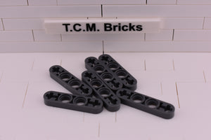 Black / 32449 TCM Bricks Liftarm 1 x 4 Thin