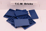 Dark Blue / 87079 TCM Bricks Tile 2 x 4