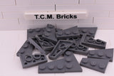 Dark Bluish Gray / 43722 TCM Bricks Wedge Plate 3 x 2 Right Side