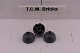 Dark Bluish Gray / 553 TCM Bricks Brick, Round 4 x 4 Dome Top