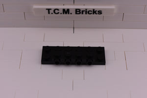 Black / 87609 TCM Bricks Plate, Modified 2 x 6 x 2/3 with 4 Studs on Side