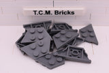 Dark Bluish Gray / 51739 TCM Bricks Wedge Plate 2 x 4