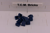 Dark Blue / 54200 TCM Bricks Slope 30 1 x 1 x 2/3 (Cheese Slope)