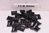 Black / 48336 TCM Bricks Plate, Modified 1 x 2 with Handle on Side - Closed Ends