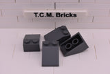 Dark Bluish Gray / 3298 TCM Bricks Slope 33 3 x 2