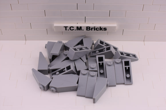 Light Bluish Gray / 4286 TCM Bricks Slope 33 3 x 1