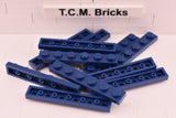 Dark Blue / 3666 TCM Bricks Plate 1 x 6