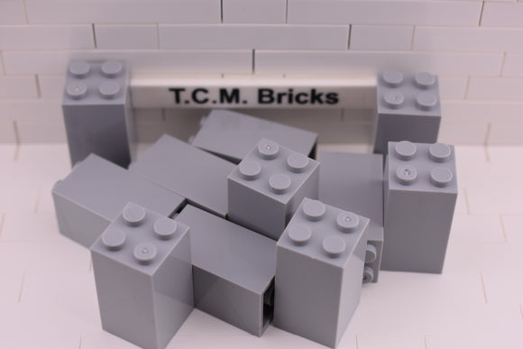 Light Bluish Gray / 30145 TCM Bricks Brick 2 x 2 x 3