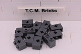 Dark Bluish Gray / 32064 TCM Bricks Brick 1 x 2 with Axle Hole