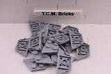 Light Bluish Gray / 51739 TCM Bricks Wedge Plate 2 x 4