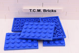 Blue / 3032 TCM Bricks Plate 4 x 6