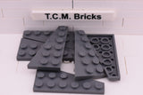 Dark Bluish Gray / 54384 TCM Bricks Wedge, Plate 6 x 3 Left