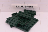 Dark Green / 3020 TCM Bricks Plate 2 x 4