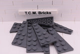 Dark Bluish Gray / 54383 TCM Bricks Wedge, Plate 6 x 3 Right