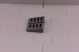 Light Bluish Gray / 61409 TCM Bricks Slope 18 2 x 1 x 2/3 with 4 Slots