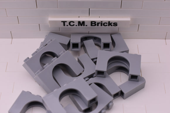 Light Bluish Gray / 6182 TCM Bricks Brick, Arch 1 x 4 x 2