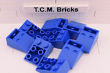 Blue / 3747 TCM Bricks Slope, Inverted 33 3 x 2